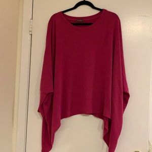 Nally & Milly beautiful pink sweater. One size.